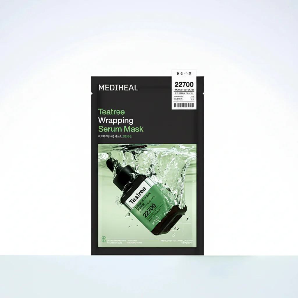 MEDIHEAL Teatree Wrapping Serum Mask 10pcs - Image 3