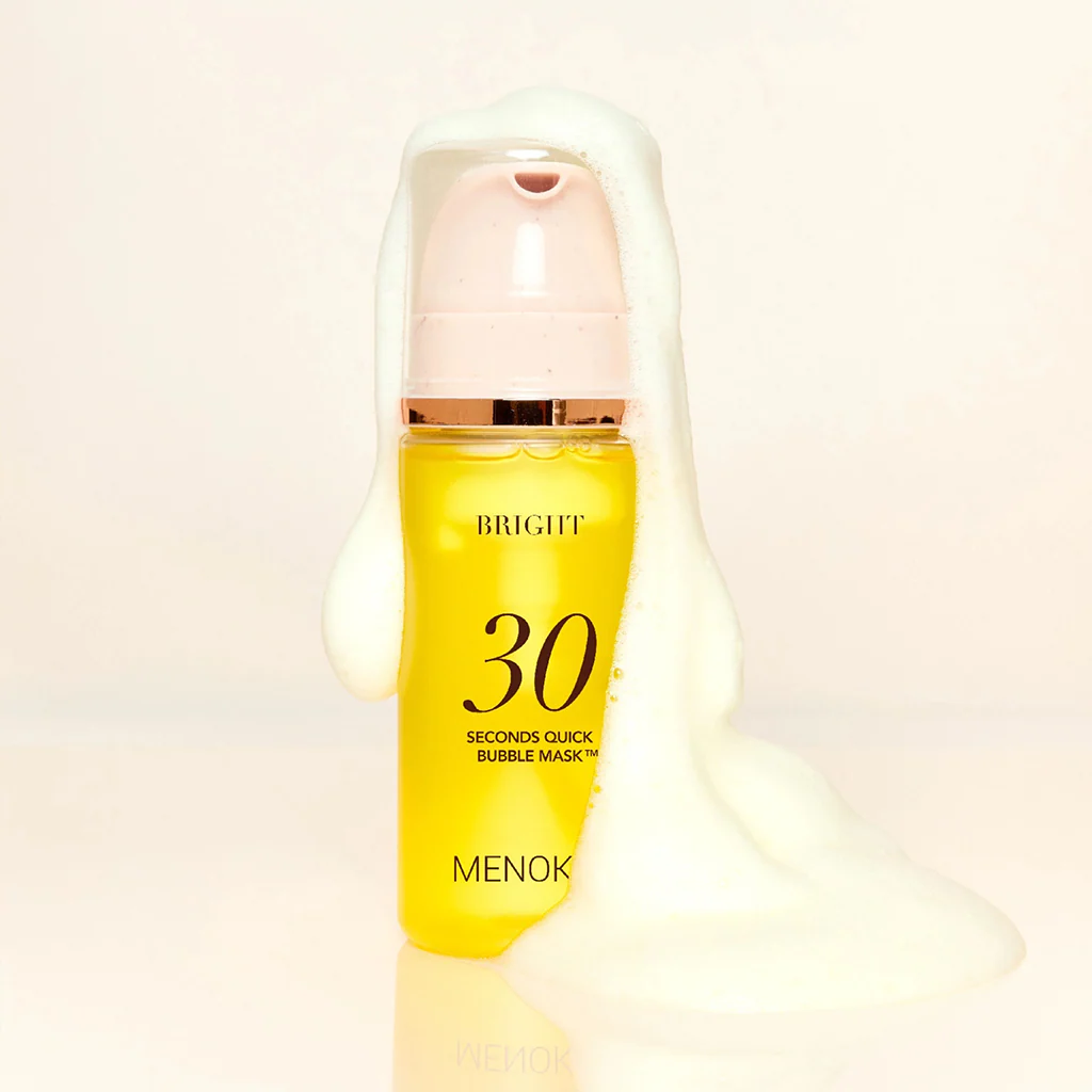 MENOKIN 30 Seconds Quick Bubble Mask Bright 95ml - Image 4