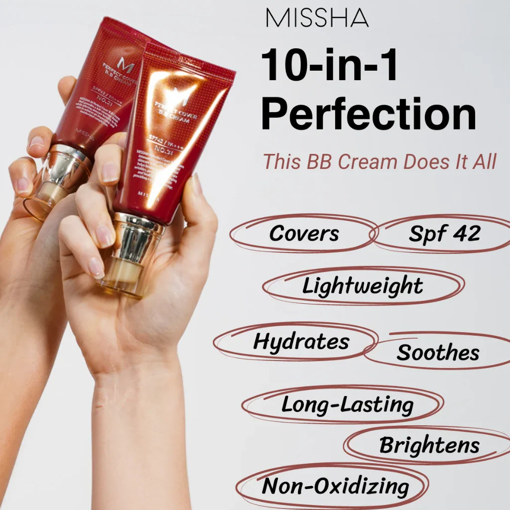 MISSHA M Perfect Cover B.B Cream 50 ml - Image 10