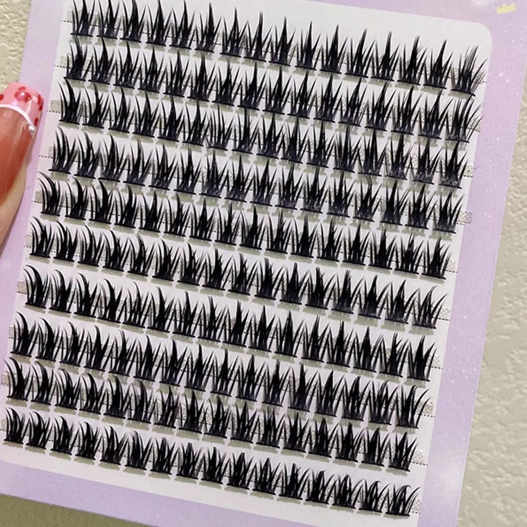 MJSP Deluxe Faux Eyelashes 12mm 10 Rows - Image 5