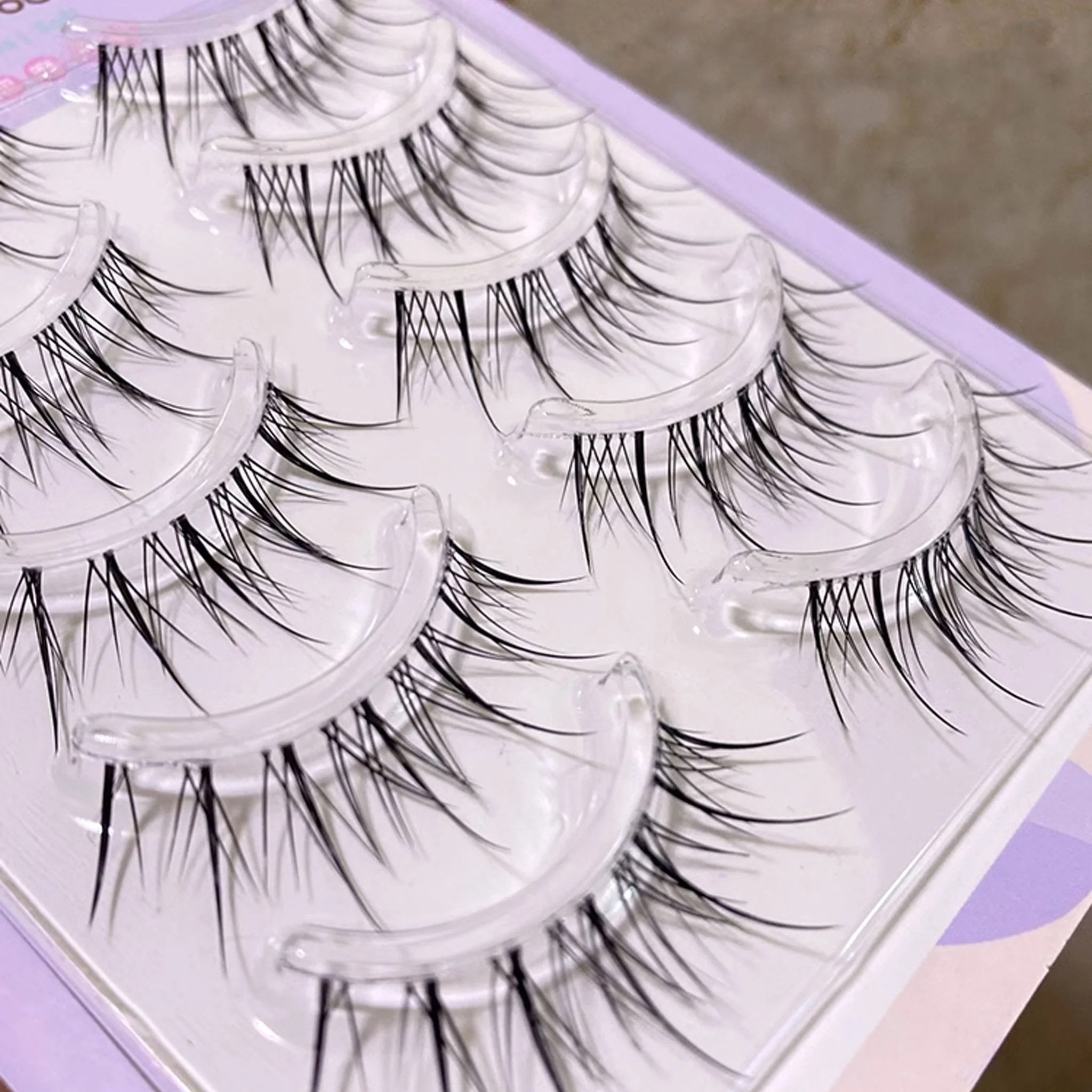 MJSP False Eyelash Extension M08 Thai Style 5pairs - Image 6