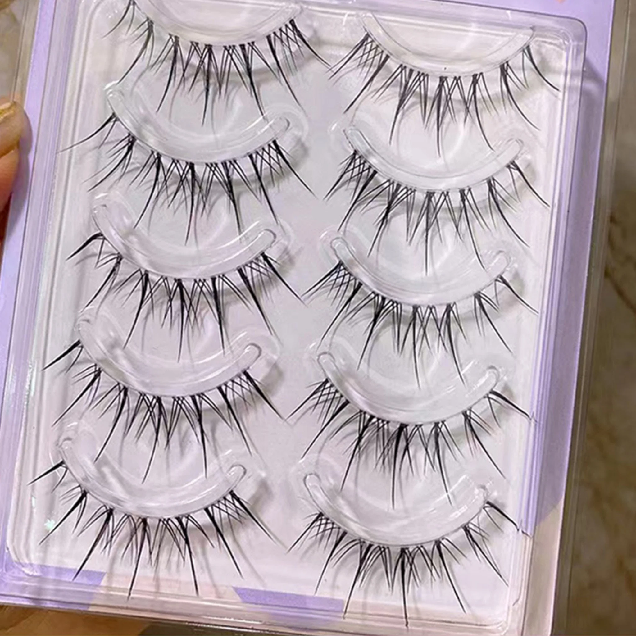 MJSP False Eyelash Extension M08 Thai Style 5pairs - Image 8