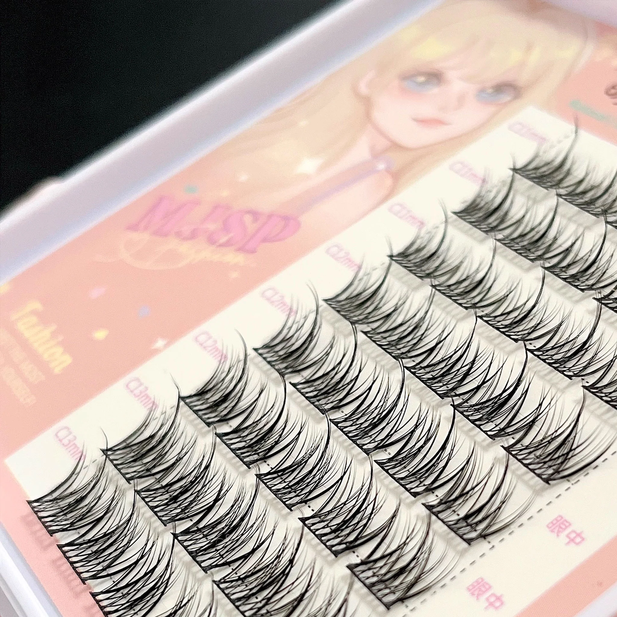MJSP Natural Handmade false Eyelash - Image 6