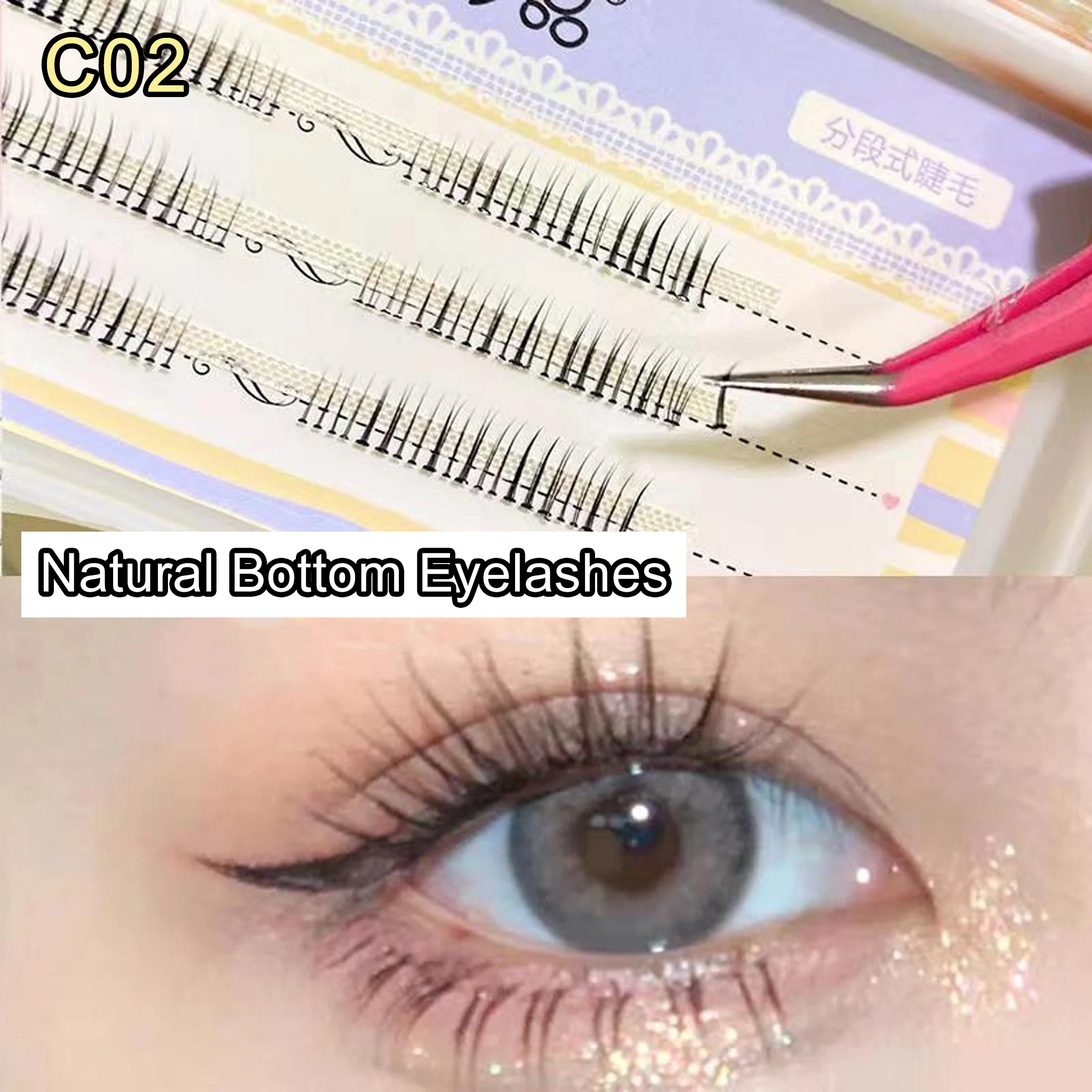MJSP Segmented Lower Eyelash 1set - Image 4