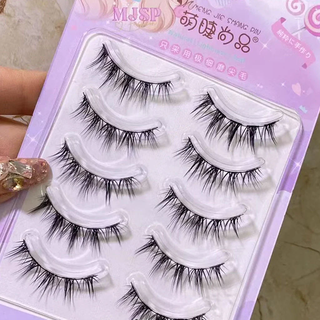 MJSP Ultra-Fine Full Band False Eyelashes HX8 - Image 2
