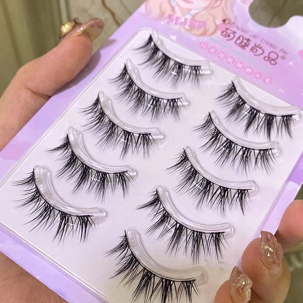 MJSP Ultra-Fine Full Band False Eyelashes HX8 - Image 5