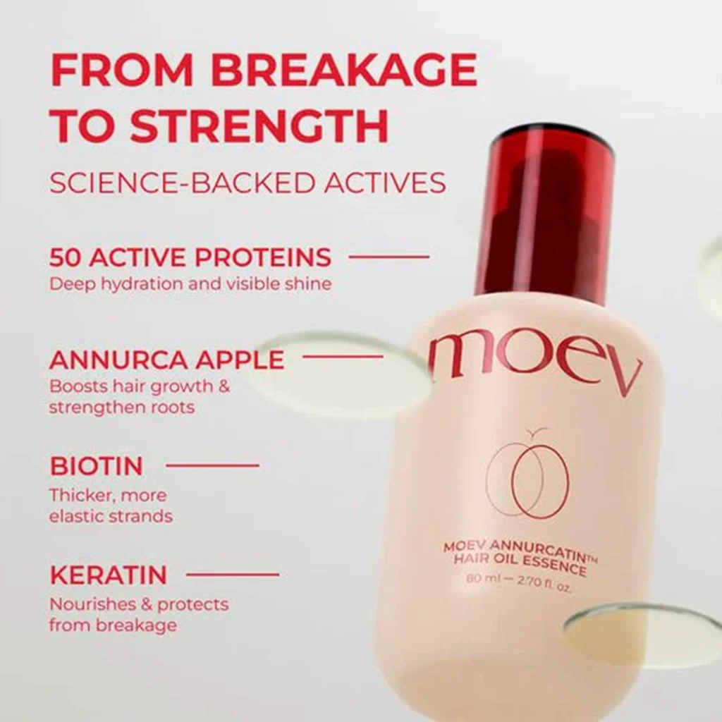MOEV Annurcatin Hair Oil Essence 80ml - Image 6