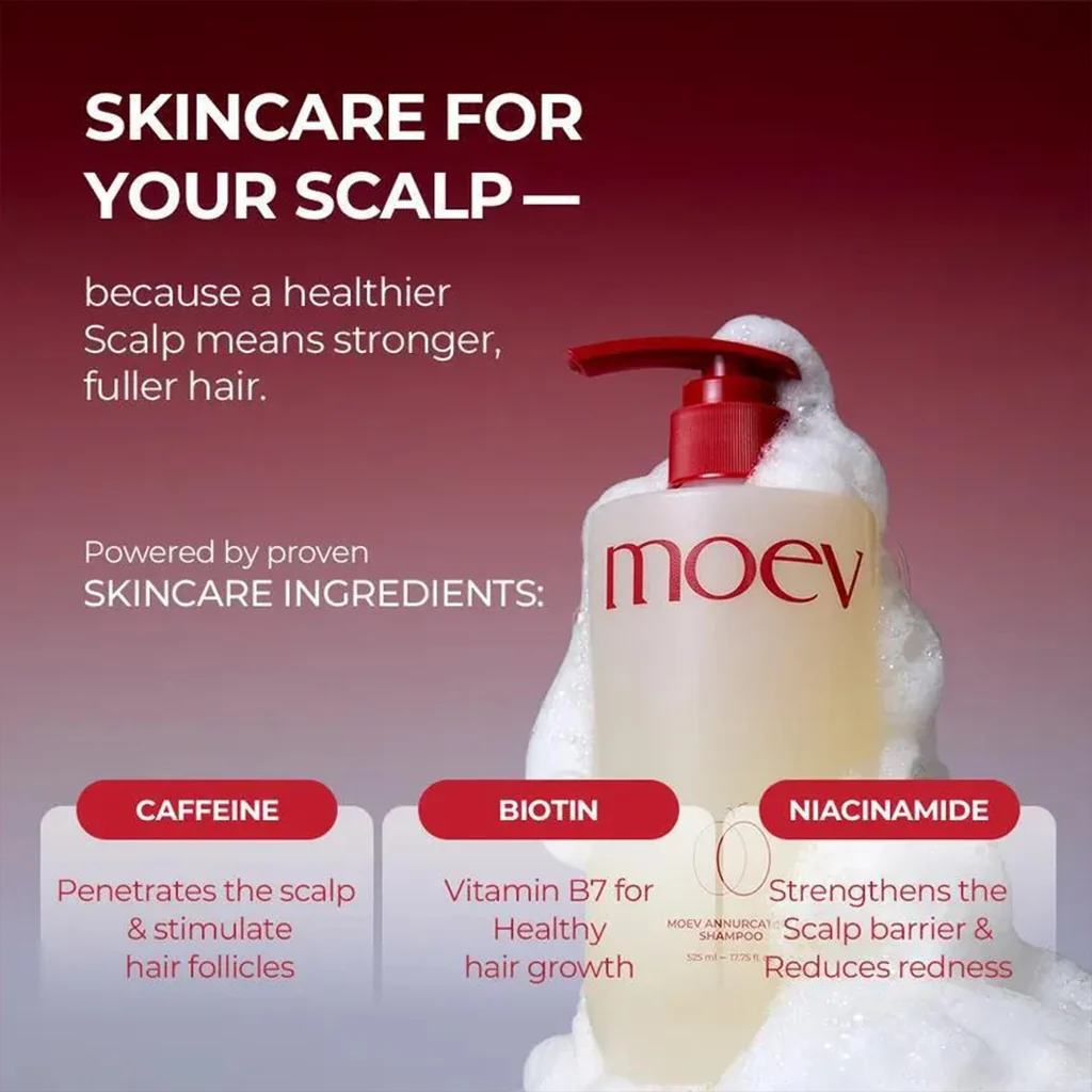 MOEV Annurcatin Shampoo 525ml - Image 5