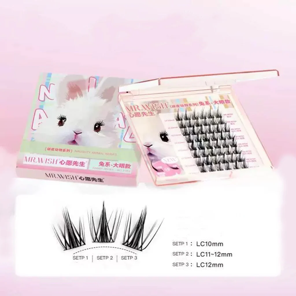 MR.WISH False Eyelashes Naughty Animal Series Rabbit Series - Image 5