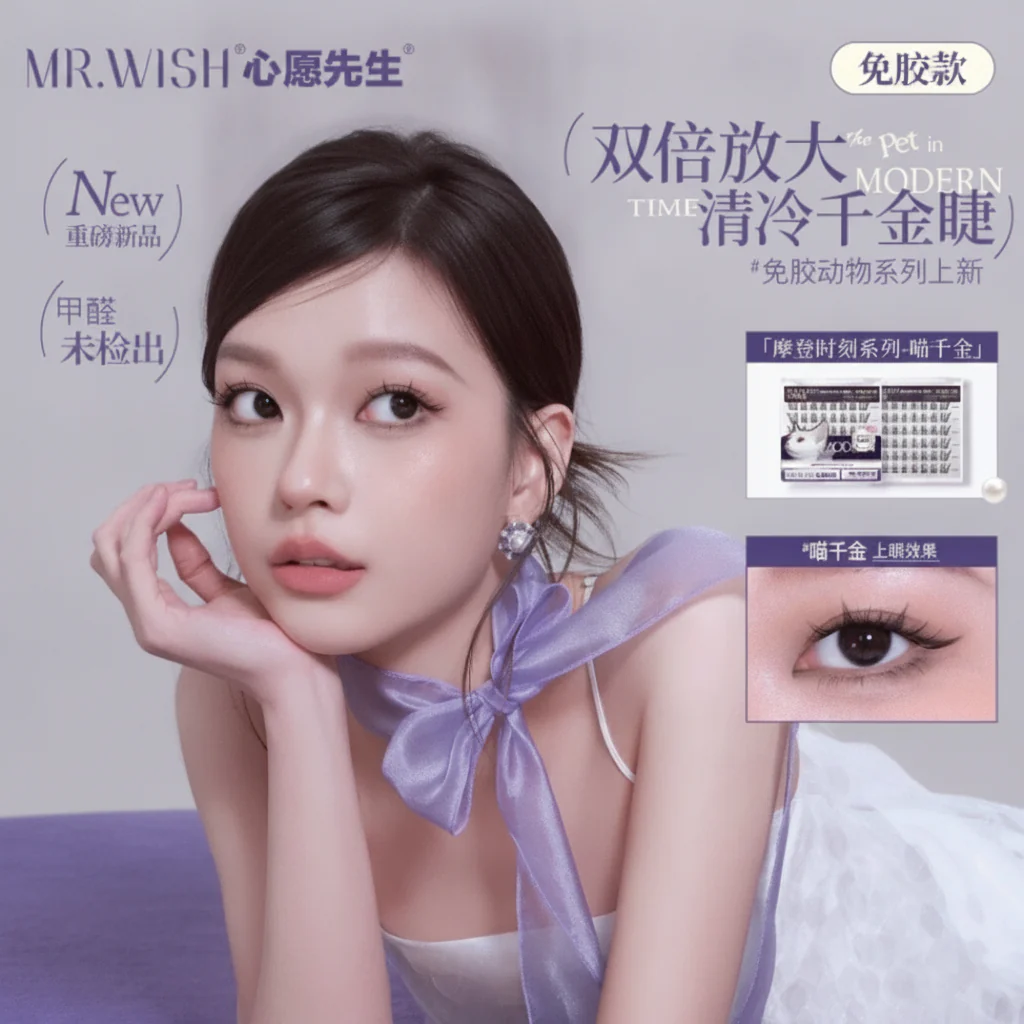 Mr.Wish Modern Time Series Eyelashes Diagonal Flight Style - Image 3