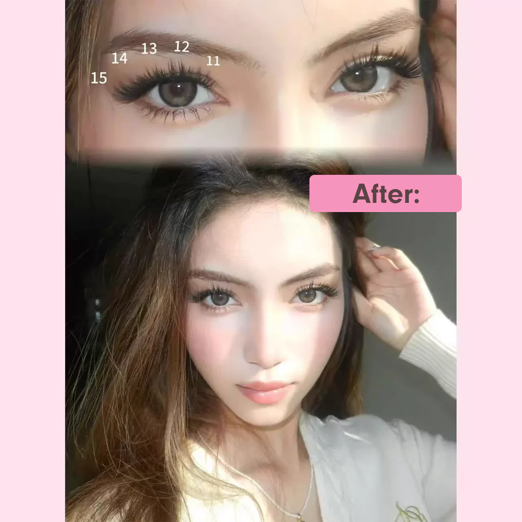 NANALASHES Baby Bend False Eyelashes 60 pcs - Image 3