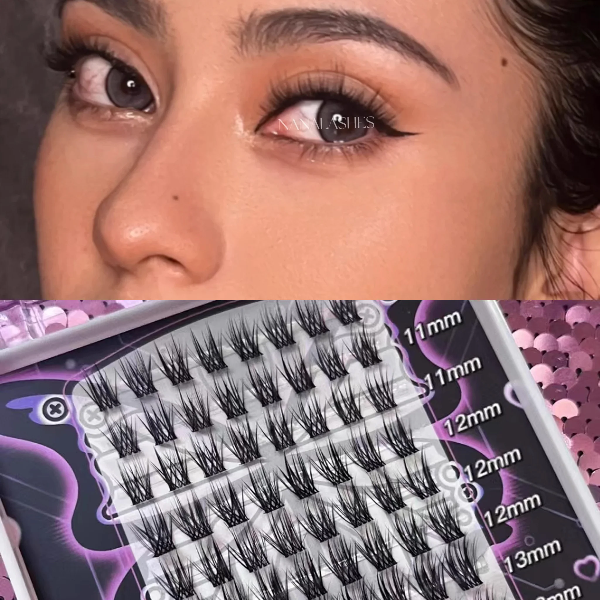 NANALASHES Thai-Style False Eyelashes - Image 5