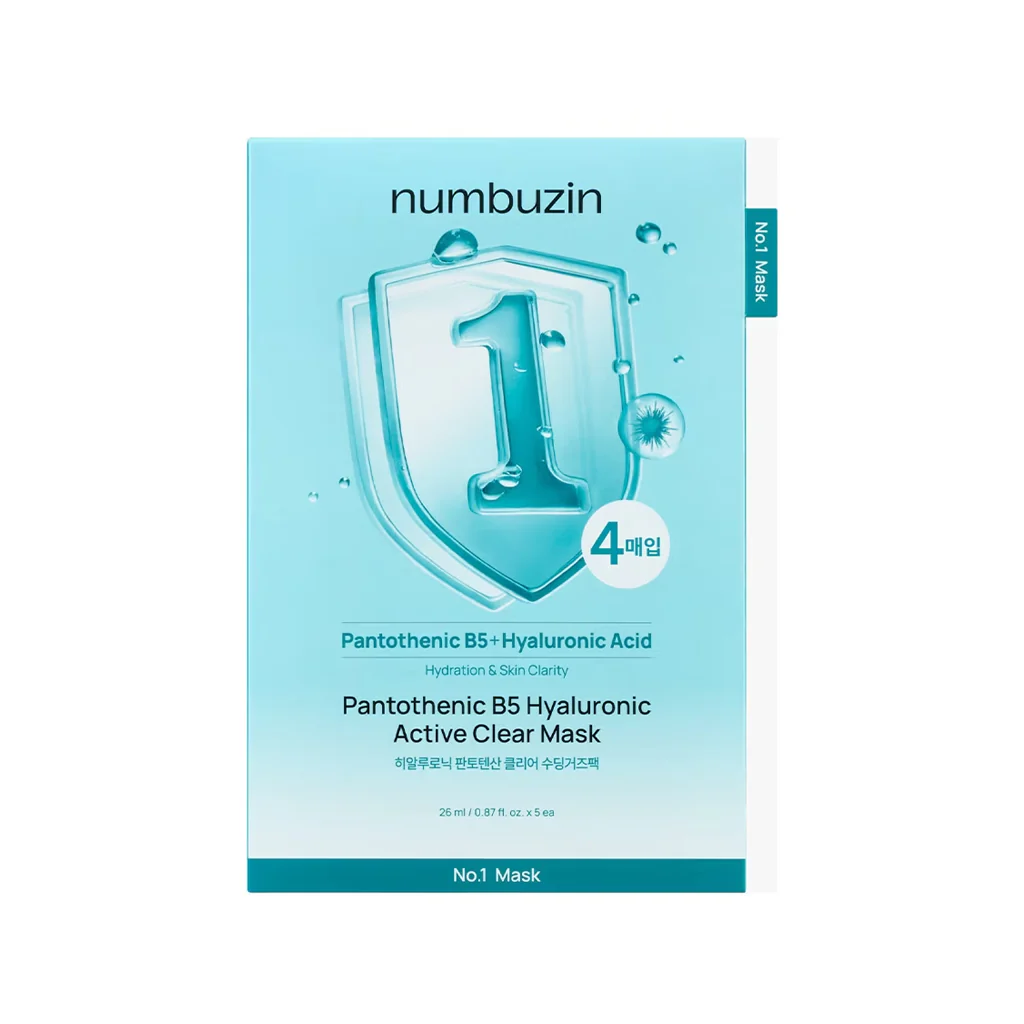 numbuzin Pantothenic B5 Hyaluronic Active Clear Mask - Image 2
