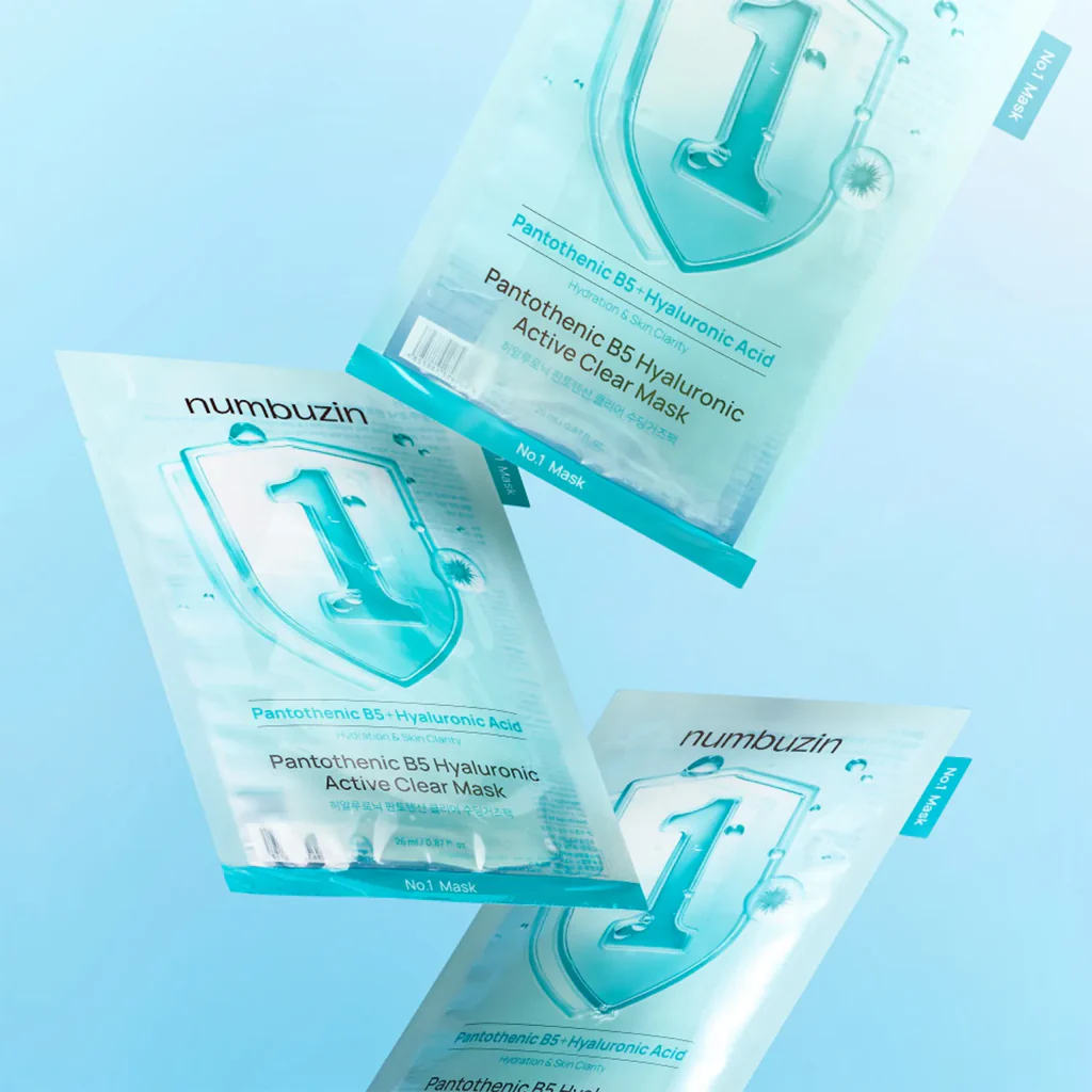 numbuzin Pantothenic B5 Hyaluronic Active Clear Mask - Image 6