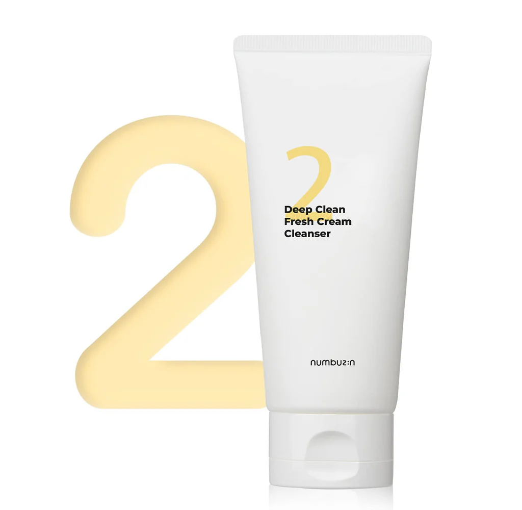 numbuzin No.2 Deep Clean Fresh Cream Cleanser 120ml - Image 2