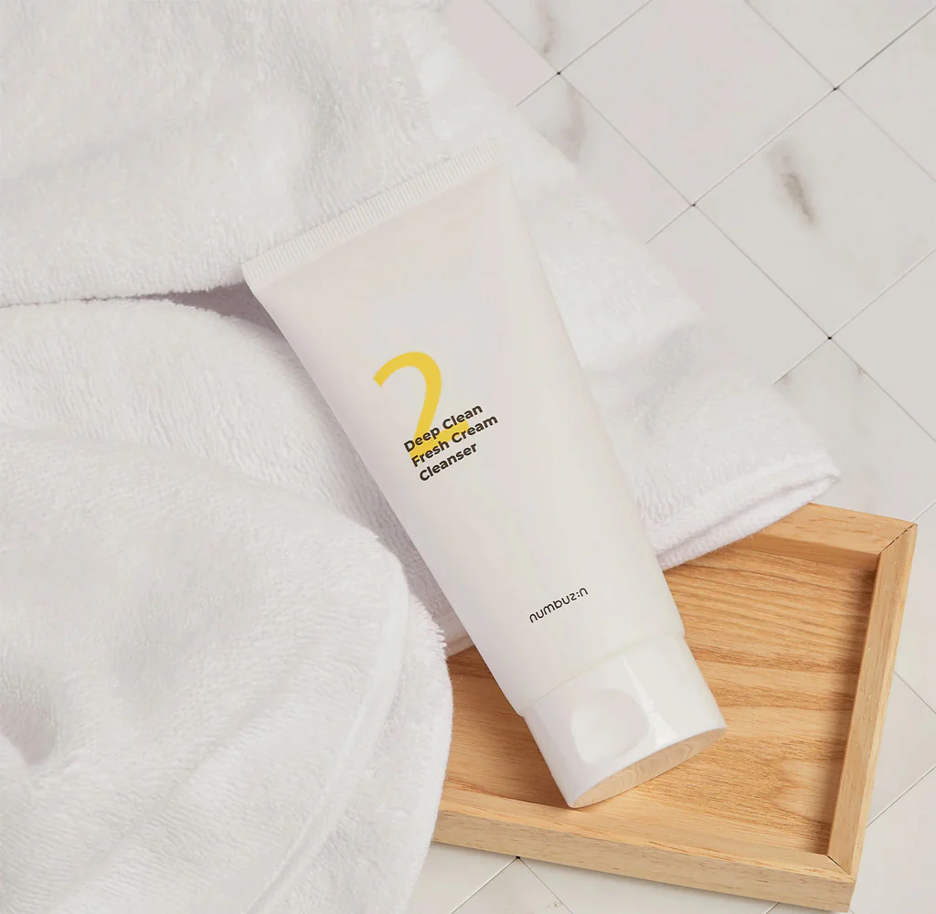 numbuzin No.2 Deep Clean Fresh Cream Cleanser 120ml - Image 3
