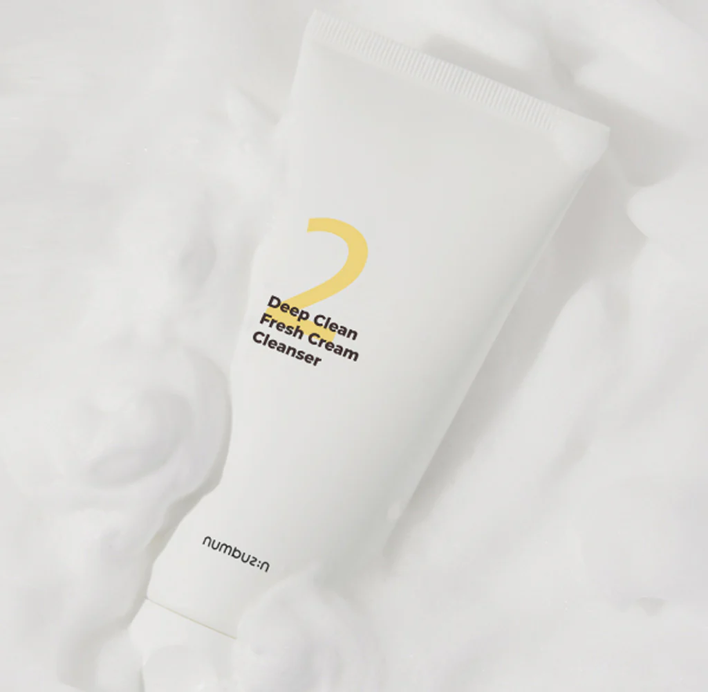 numbuzin No.2 Deep Clean Fresh Cream Cleanser 120ml - Image 5