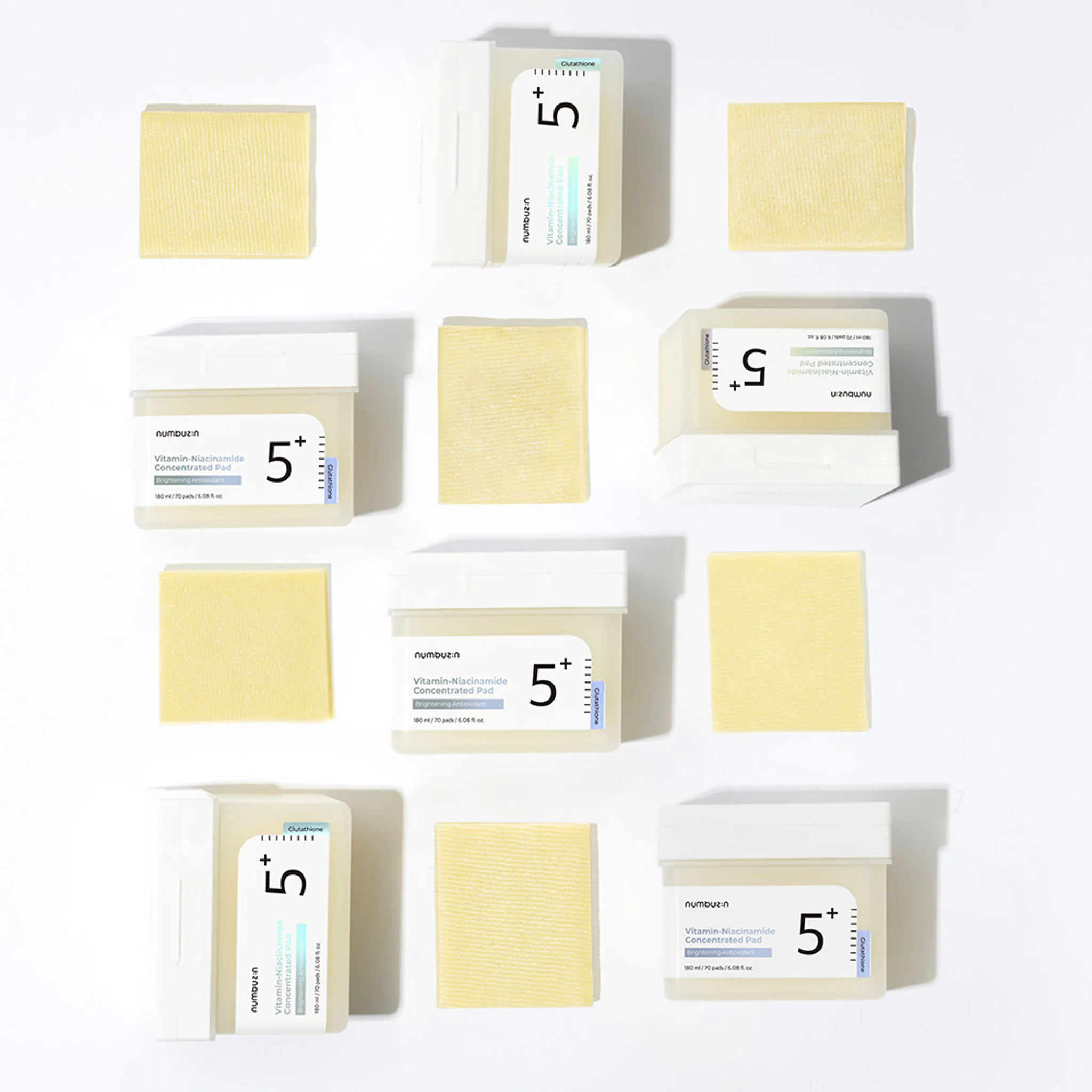 numbuzin NO.5 Concentrated Pad 180ml 70pcs - Image 5