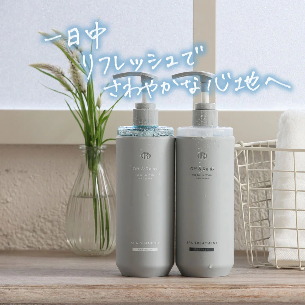 Off & Relax Hot Spring Water Spa Refresh Treatment 460ml - Image 4