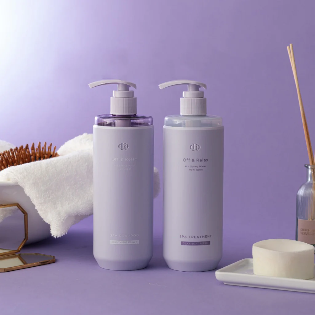 Off & Relax Spa Silky Night Repair Treatment 460ml - Image 3