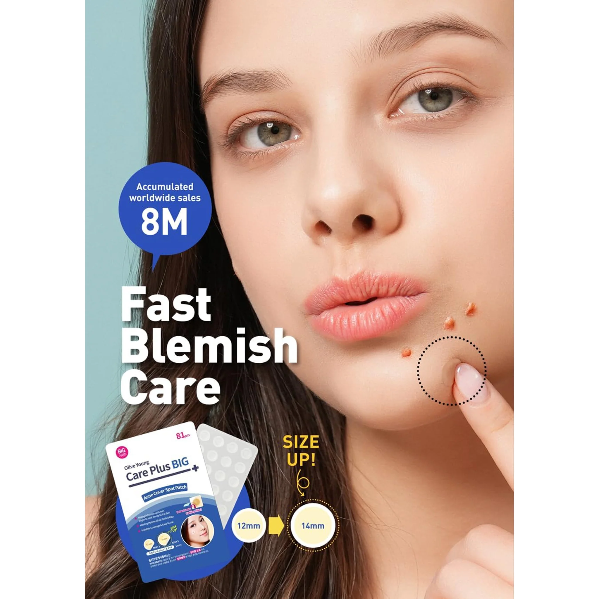 OLIVE YOUNG Care Plus Big Clear Patchs - Image 6