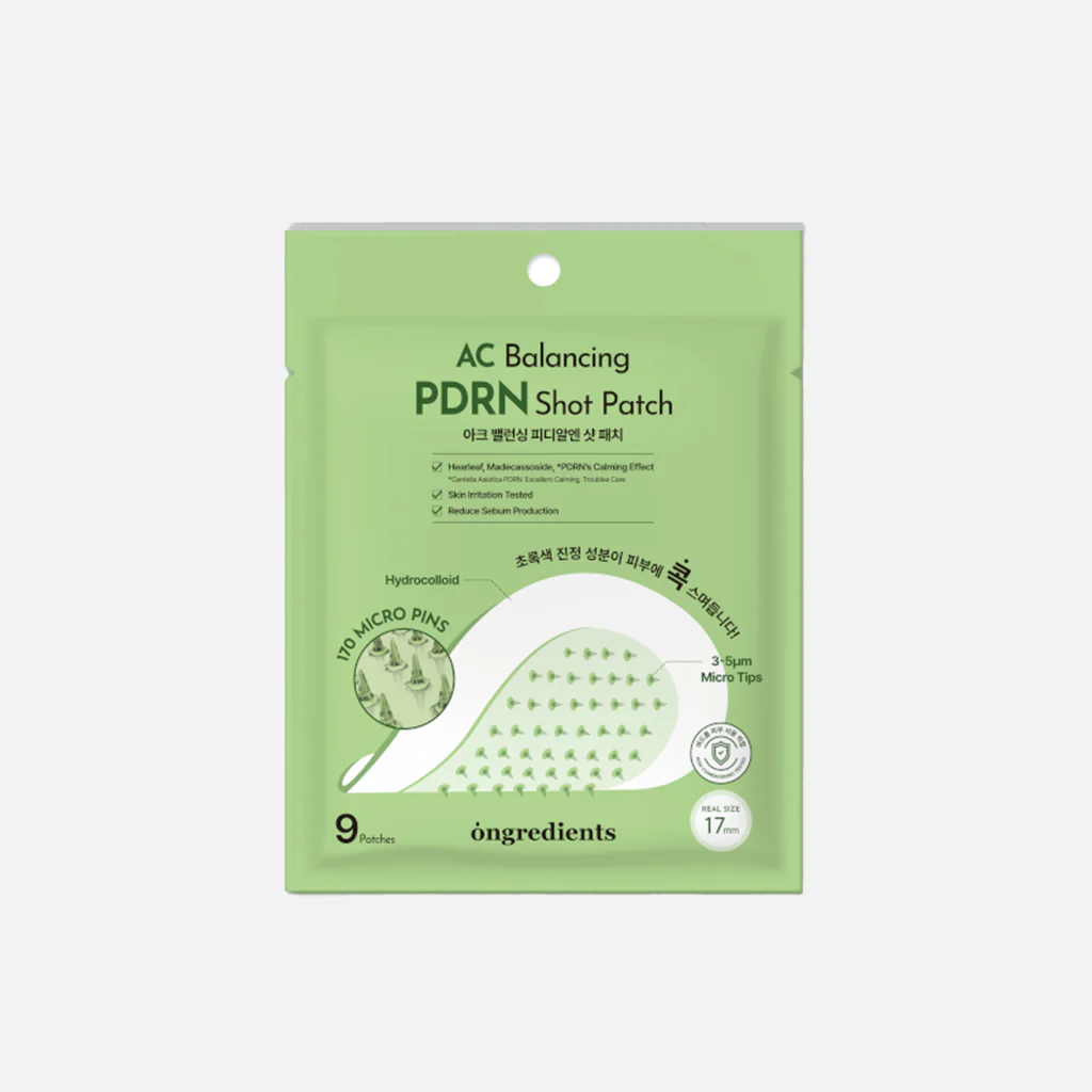 ONGREDIENTS AC Balancing PDRN Shot Patch 9pcs - Image 2