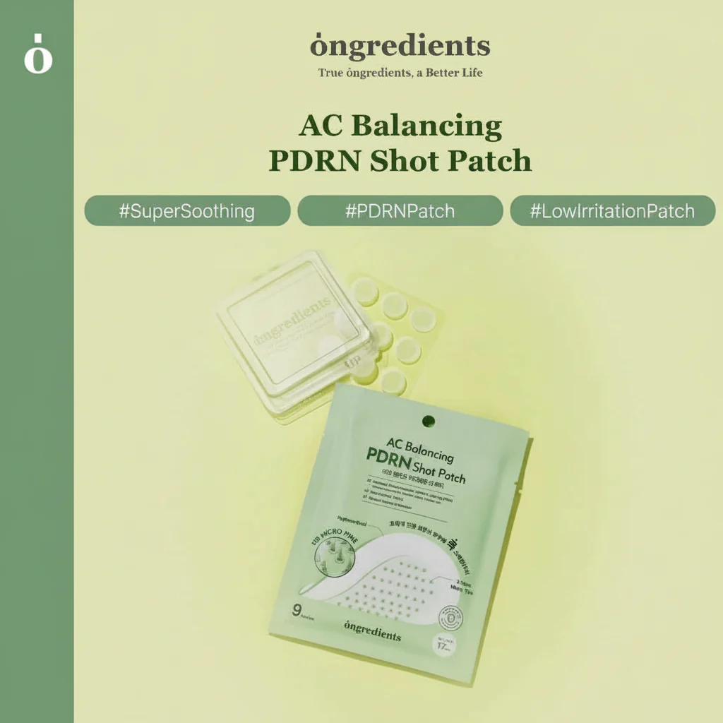 ONGREDIENTS AC Balancing PDRN Shot Patch 9pcs - Image 5