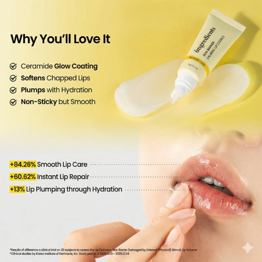 ONGREDIENTS Skin Barrier Calming Lip Essence - Image 5