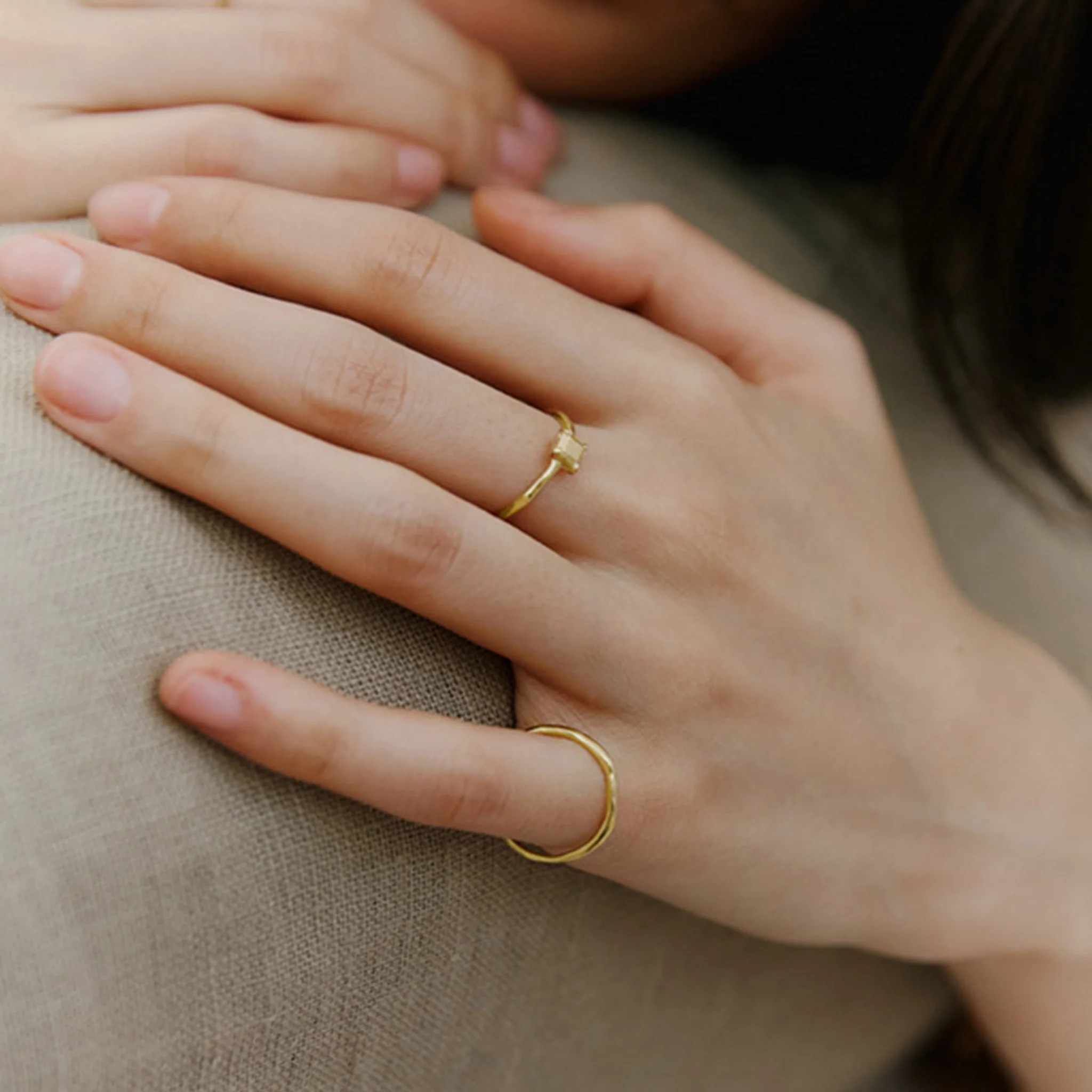 Pleated Texture Ring - Image 4