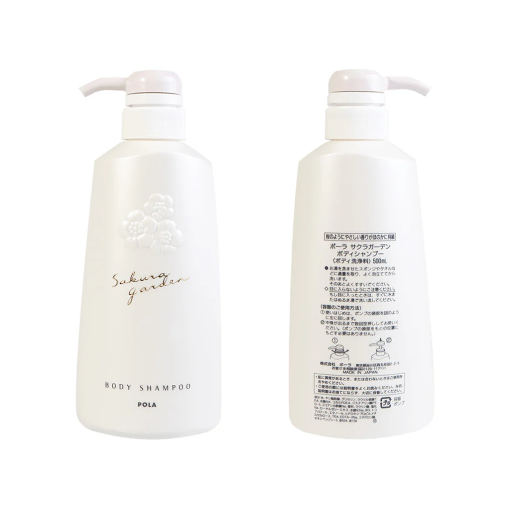 POLA Sakura Garden Body Wash 500 ml - Image 3