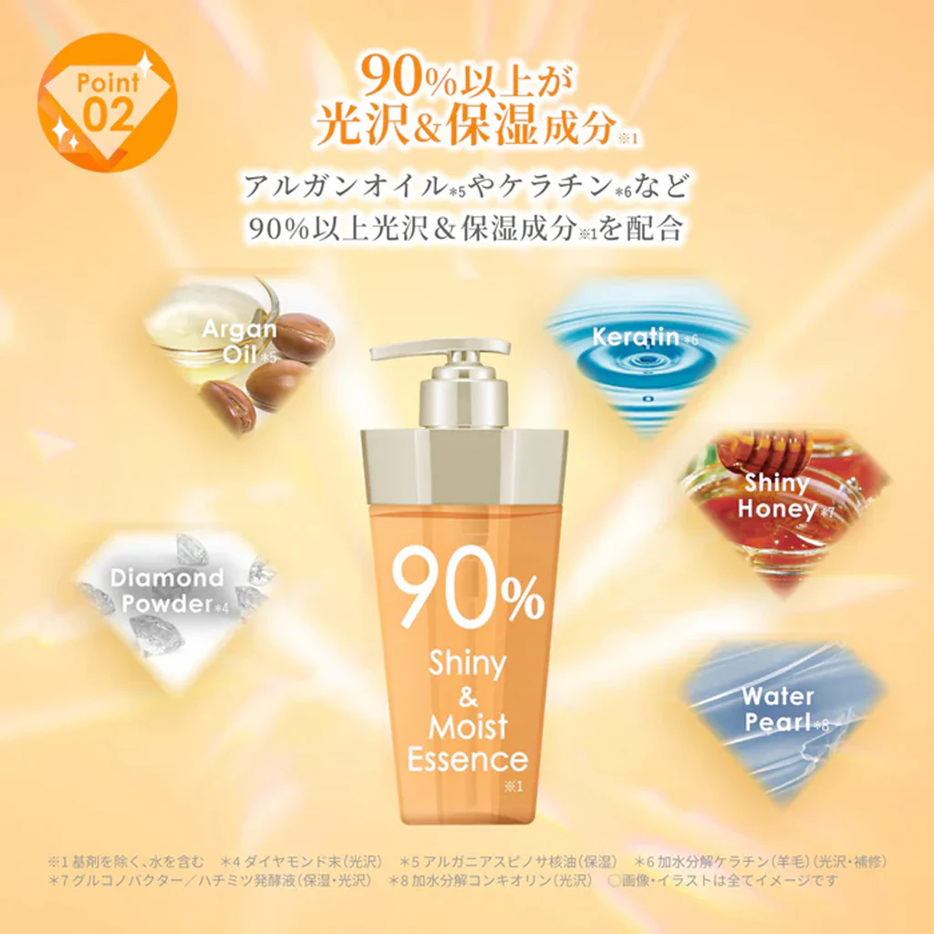 &Prism DIAMOND SHINE Shampoo Osmanthus 415 ml - Image 4