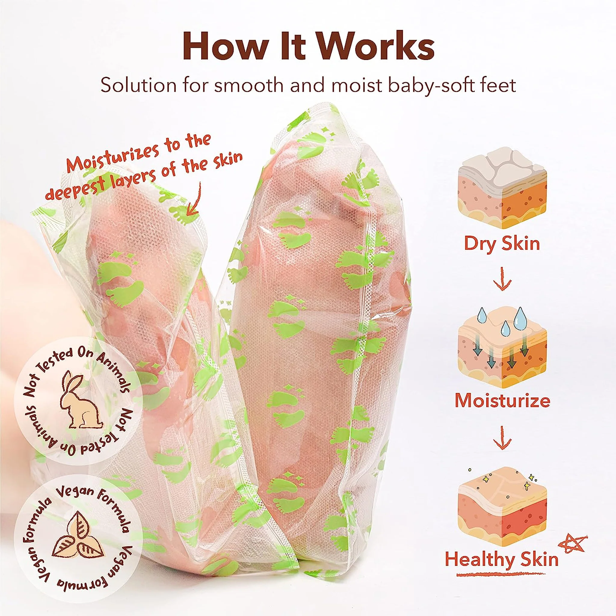 PUREDERM-Exfoliating Foot mask - Image 3