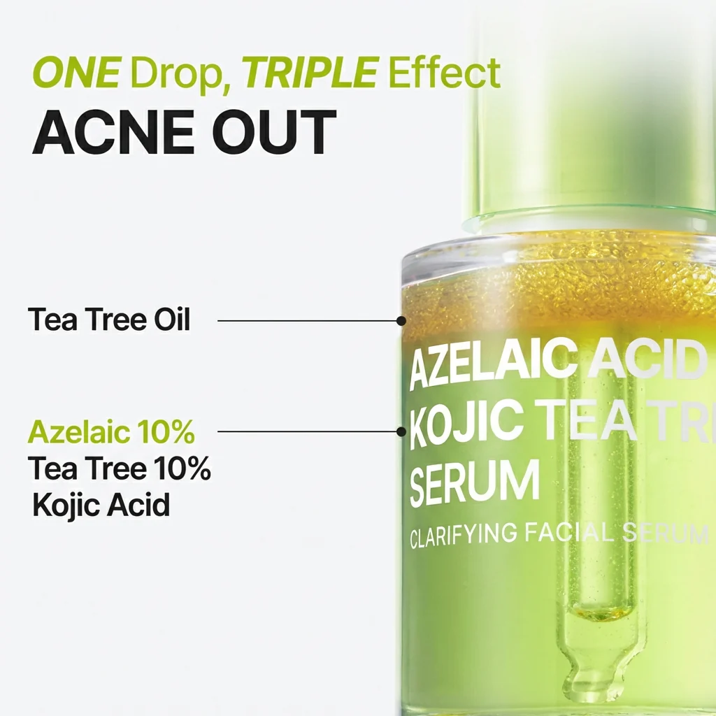 Purito Azelaic Acid 10 Kojic Tea Tree Serum 30ml - Image 4