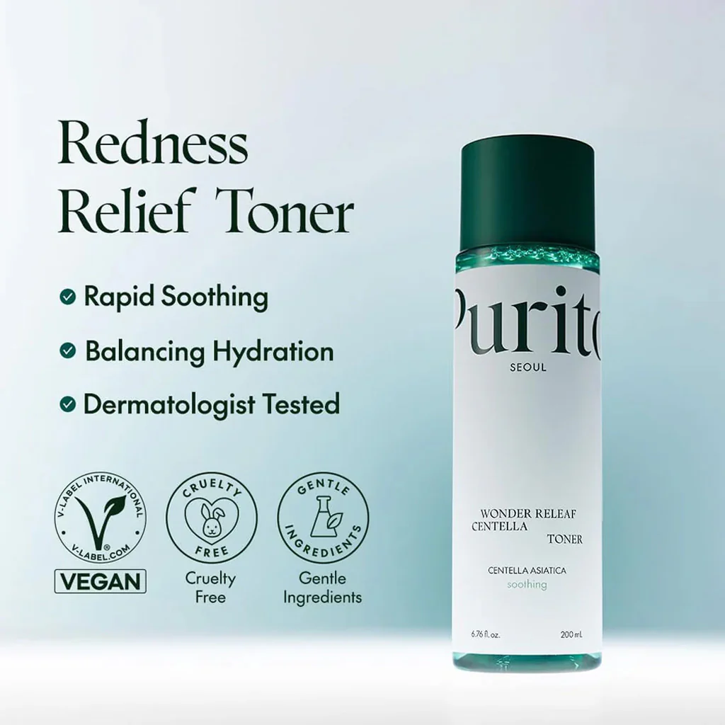 PURITO Wonder Releaf Centella Toner 200ml - Image 4