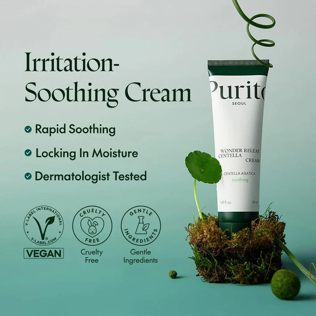 PURITO Centella Green Level Recovery Cream 50ml - Image 3