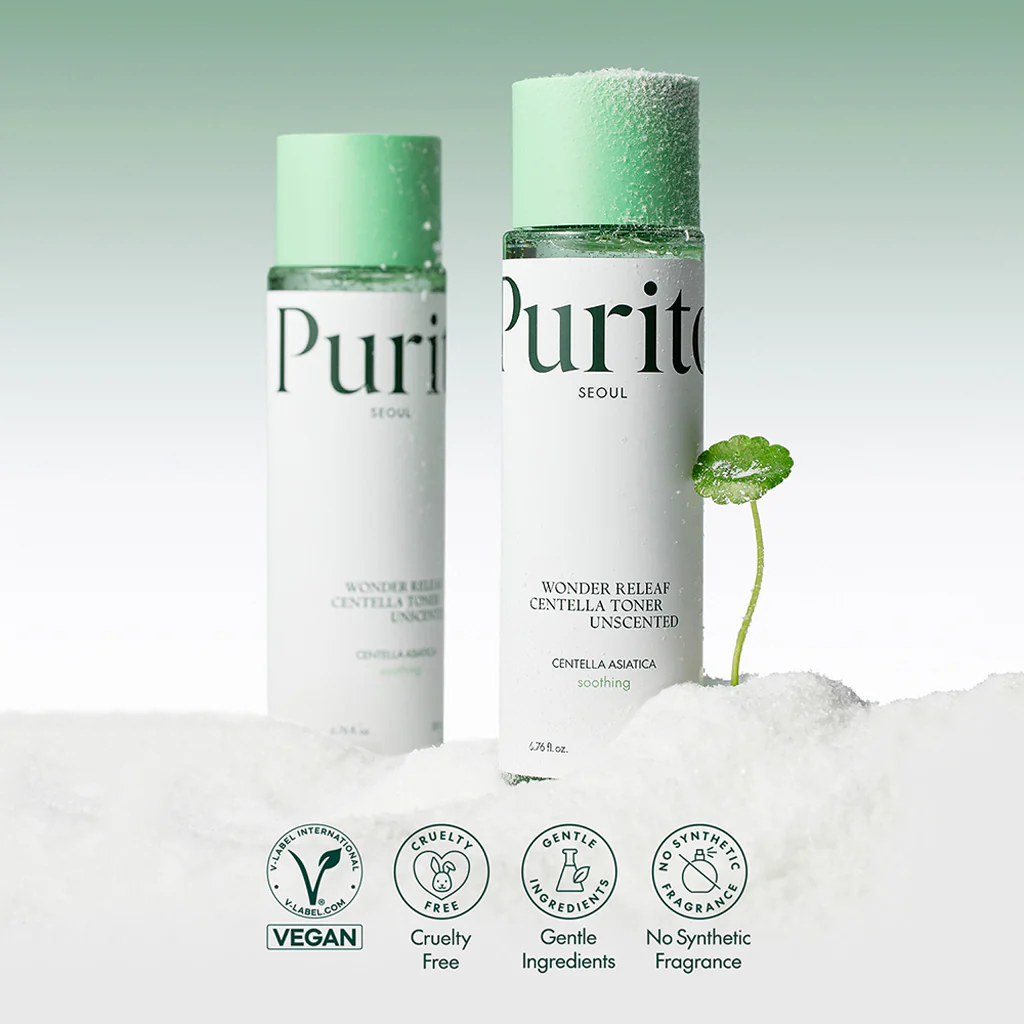 PURITO Wonder Releaf Centella Toner Unscented 200ml - Image 3