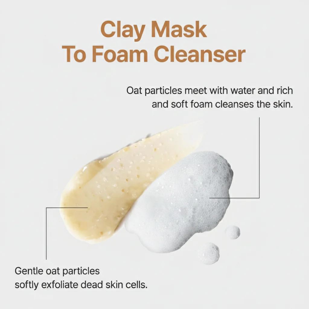 Purito Oat-in Gentle Exfoliating Face Cleanser 150ml - Image 3