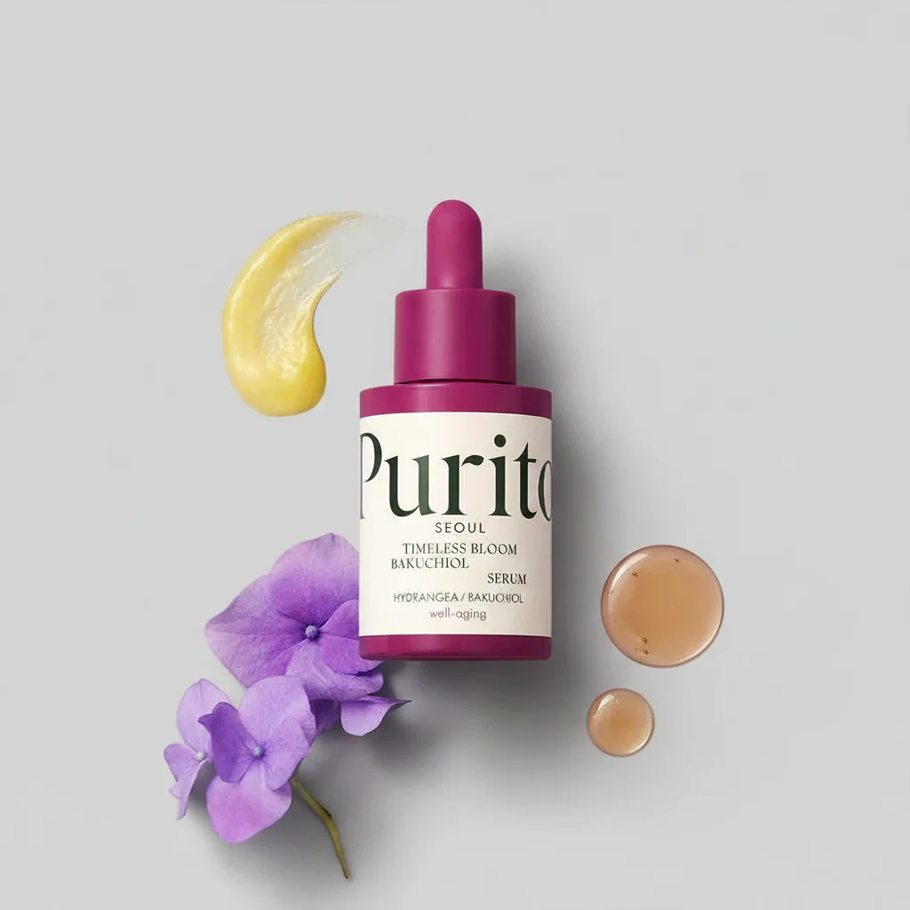 Purito Timeless Bloom Bakuchiol Serum 30ml - Image 2