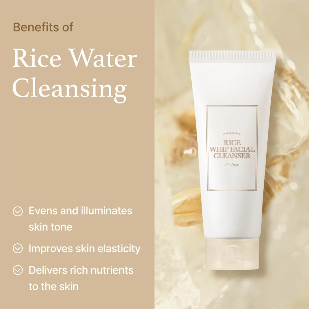 I'm from Rice Whip Facial Cleanser 150 ml - Image 4
