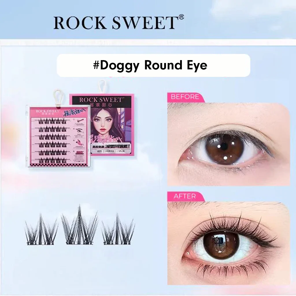 Rock Sweet False Eyelashes Glue Free - Image 9