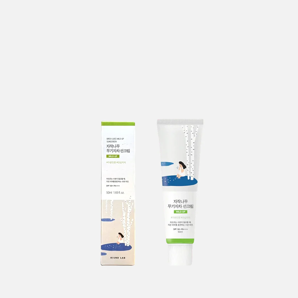 Round Lab Birch Juice Mild-Up Sunscreen SPF50+50ml - Image 2