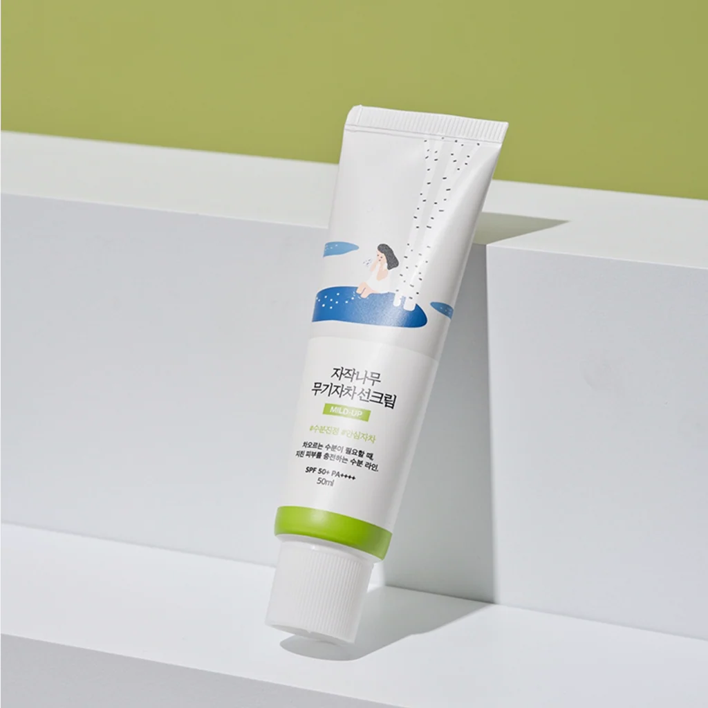 Round Lab Birch Juice Mild-Up Sunscreen SPF50+50ml - Image 3
