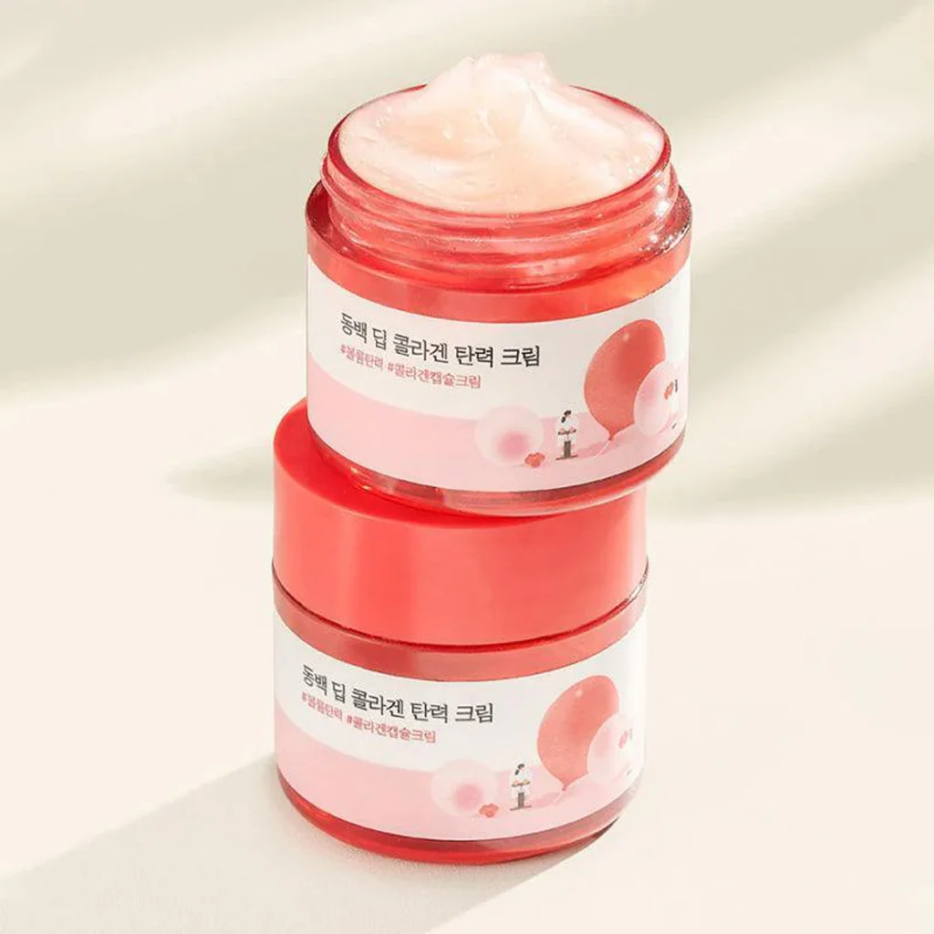 ROUND LAB Camellia Deep Collagen Firming Cream 50 ml - Image 4