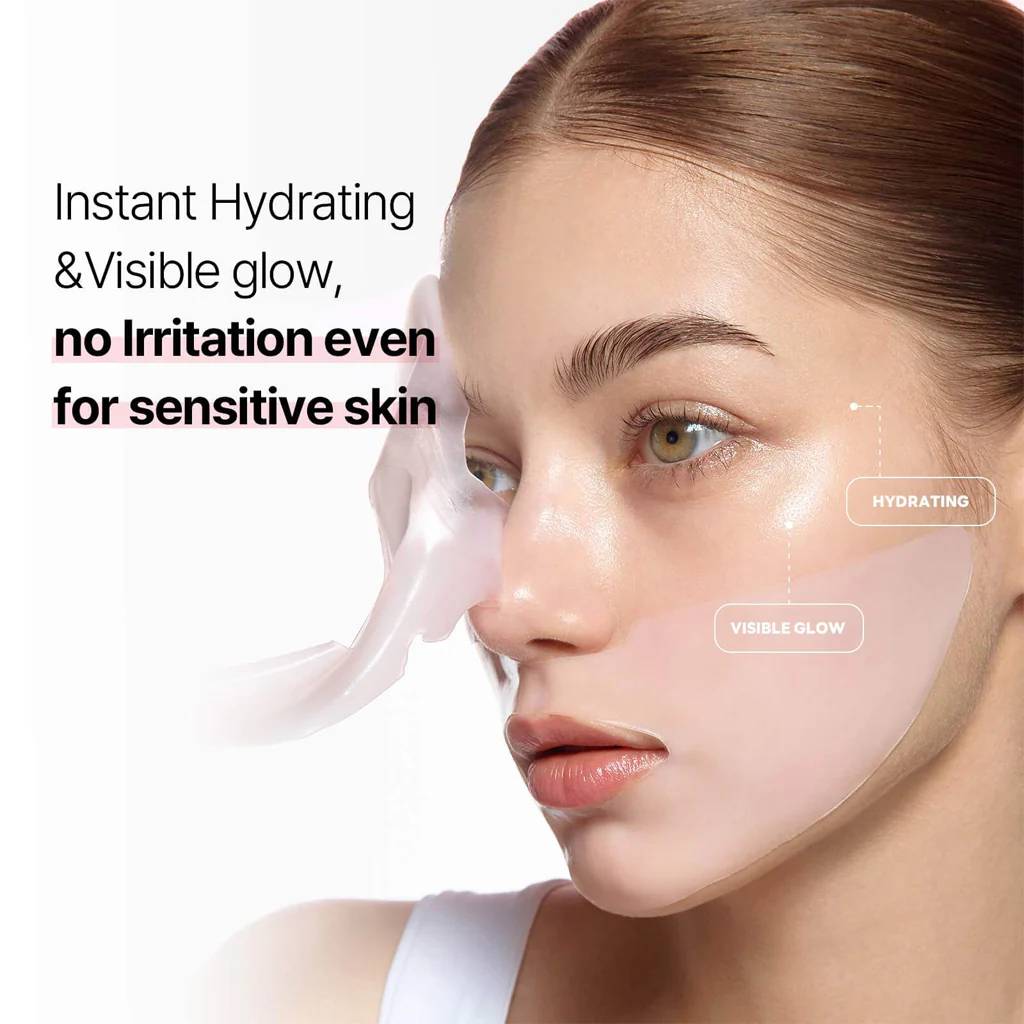 Round Lab Camellia Deep Collagen Firming Gel Mask 4 pcs - Image 6