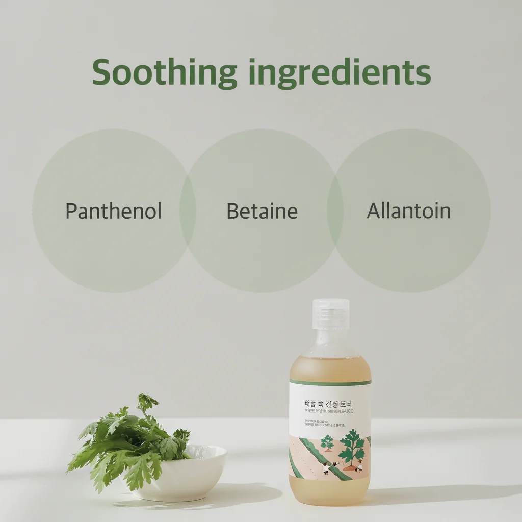 ROUND LAB Mugwort Calming Toner 300ml - Image 6