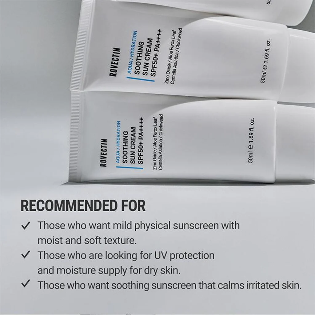 ROVECTIN Aqua Soothing Sun Cream 50 ml - Image 6