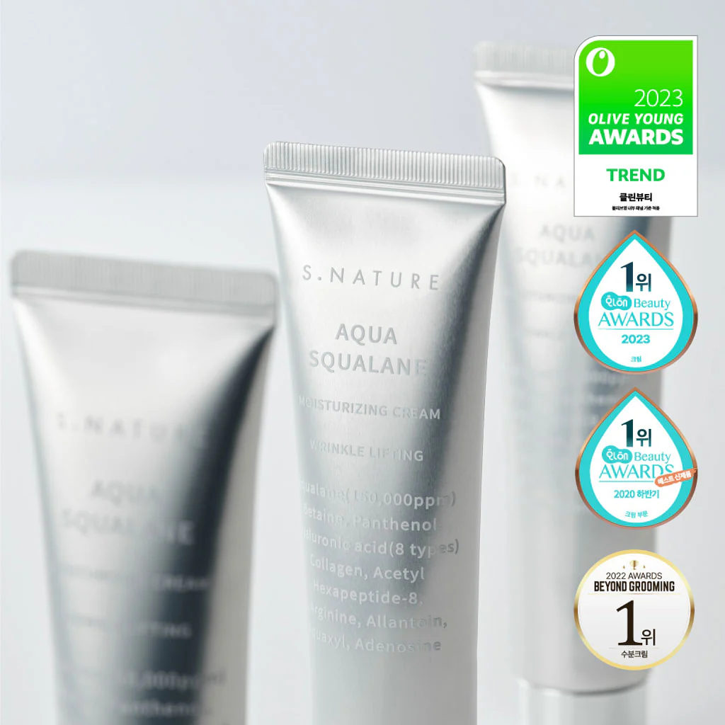S.NATURE Aqua Squalane Moisturizing Cream 60ml