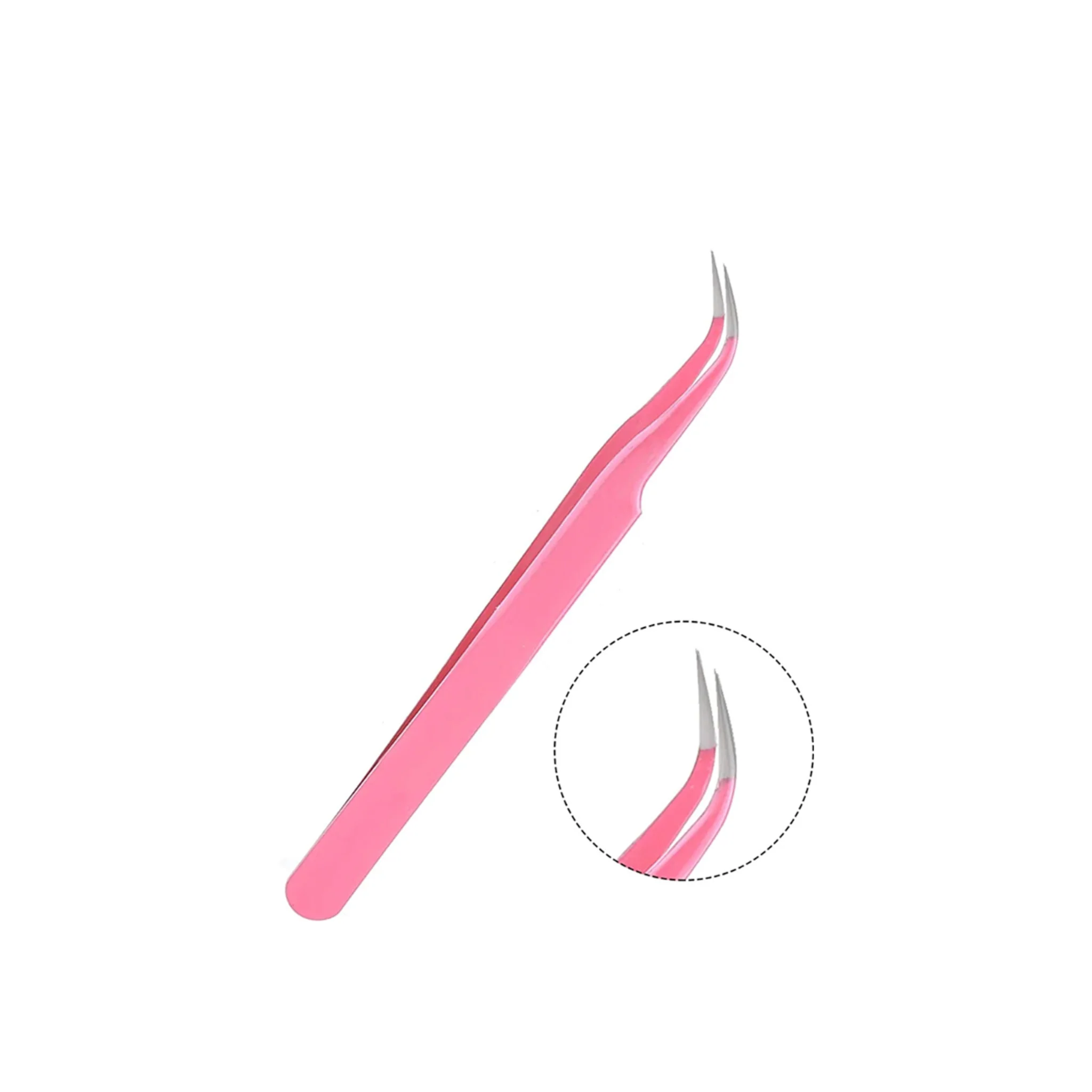 S REPUBLIC Lash Tweezers Curved Tip - Image 2