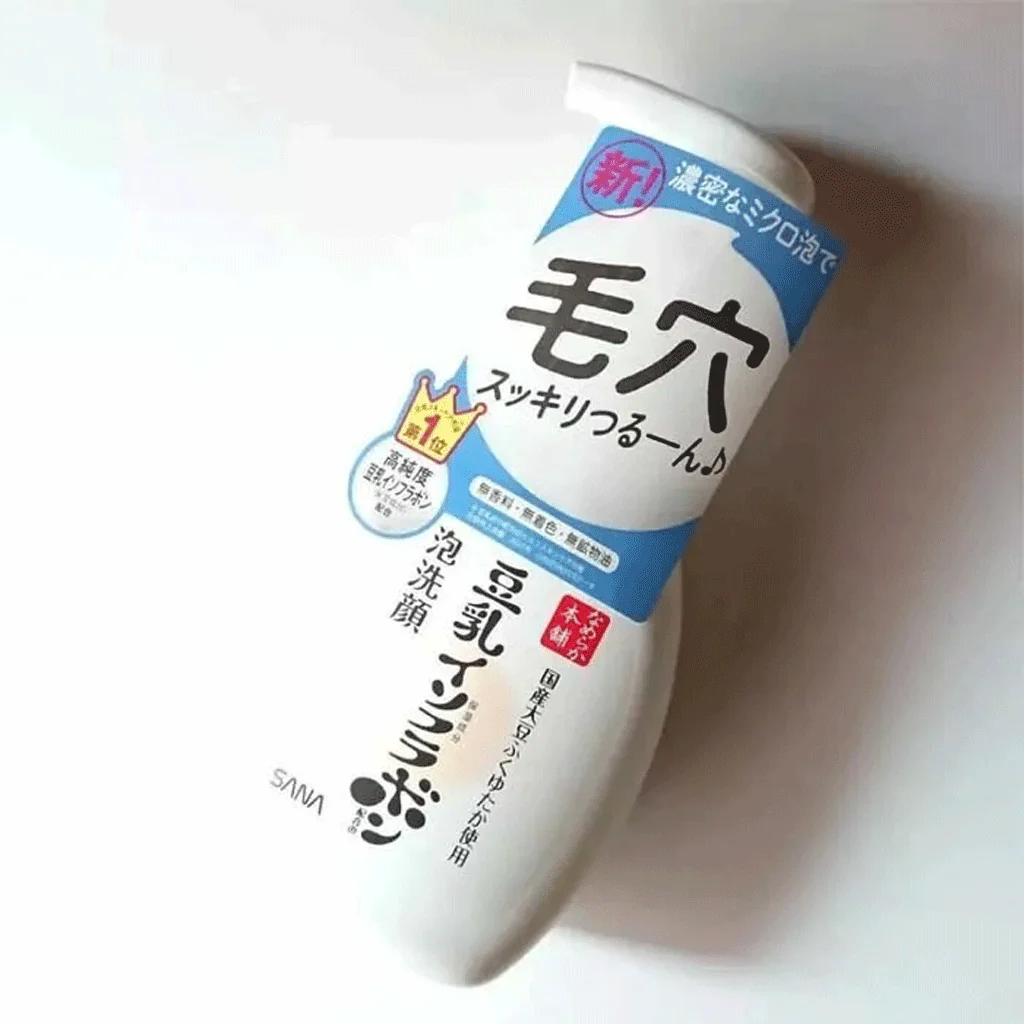 SANA Nameraka Honpo Foam Face Wash NC 200 ml - Image 4