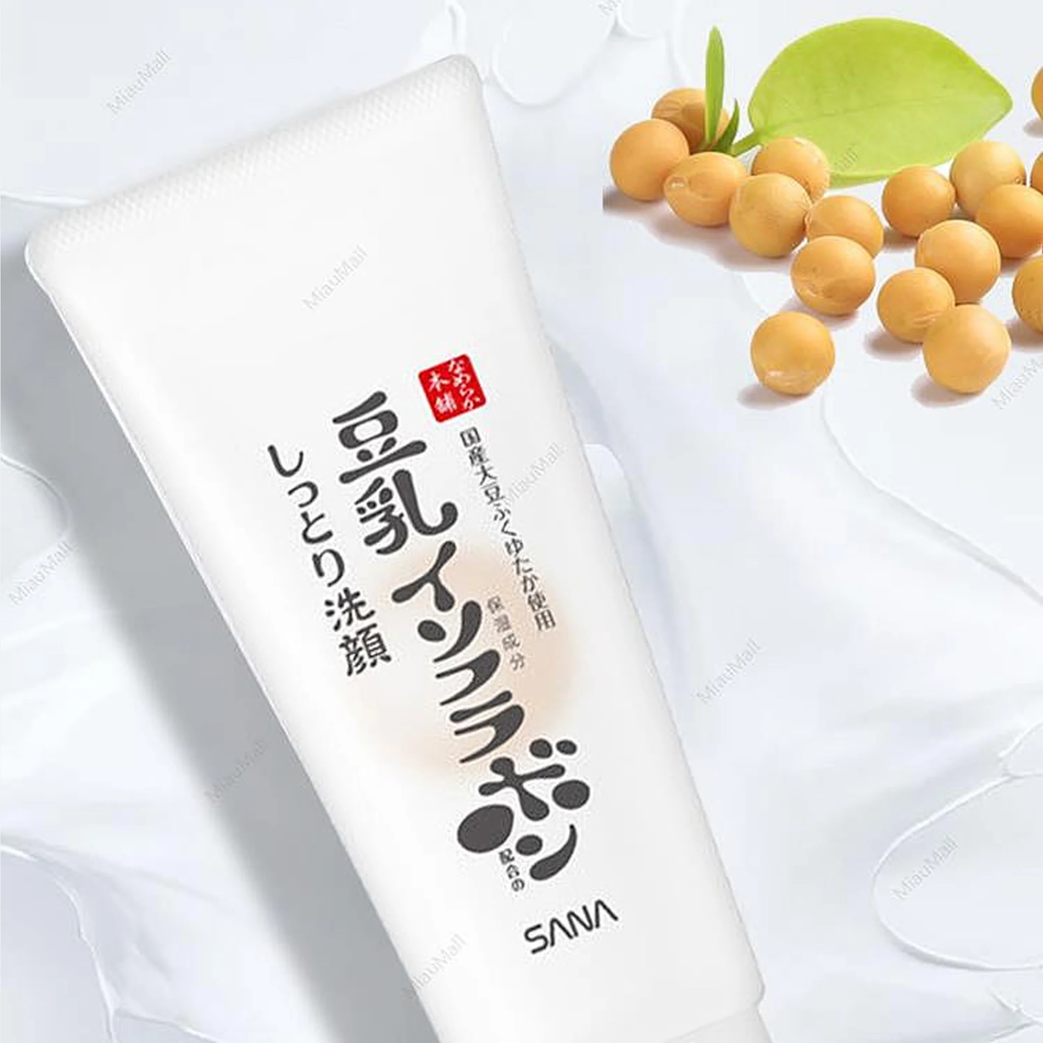 SANA Nameraka Honpo Soy milk Super Moisturizing Cleansing foam 150g - Image 3